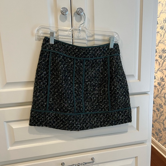 J CREW TWEED MINI SKIRT - Picture 1 of 4